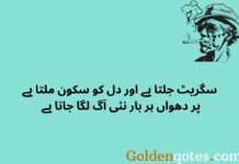 20 Intense & Dark Cigarette Smoking Poetry in Urdu SMS Text Cigarette Smoking Poetry in Urdu SMS Text